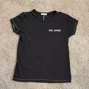 Women’s Black Yin Yang Graphic rag & bone